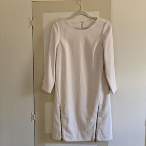J Crew winter white dress